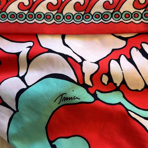 Trina Turk Garden Bloom Swim Cover-Up Tunic Dress - Picture 10 of 15